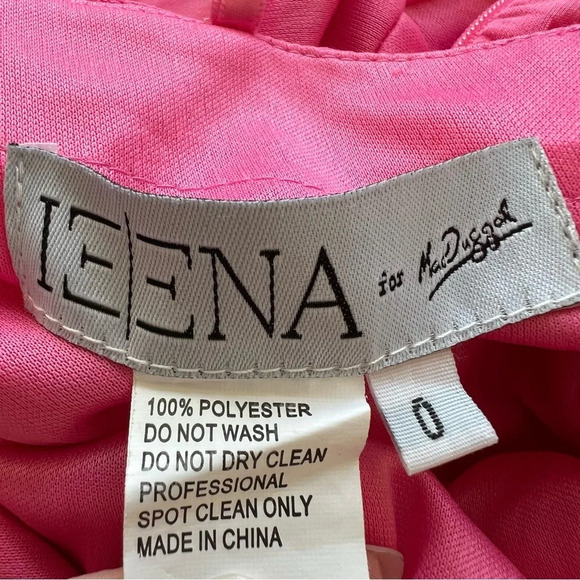 Mac Duggal Ieena 26581 One Shoulder Jersey Gown pink 17545 - Picture 10 of 14